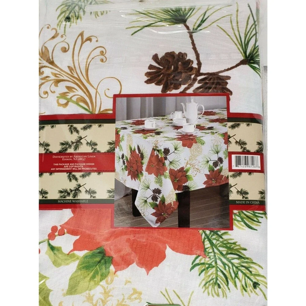 Fabric Linen Tablecloth 60